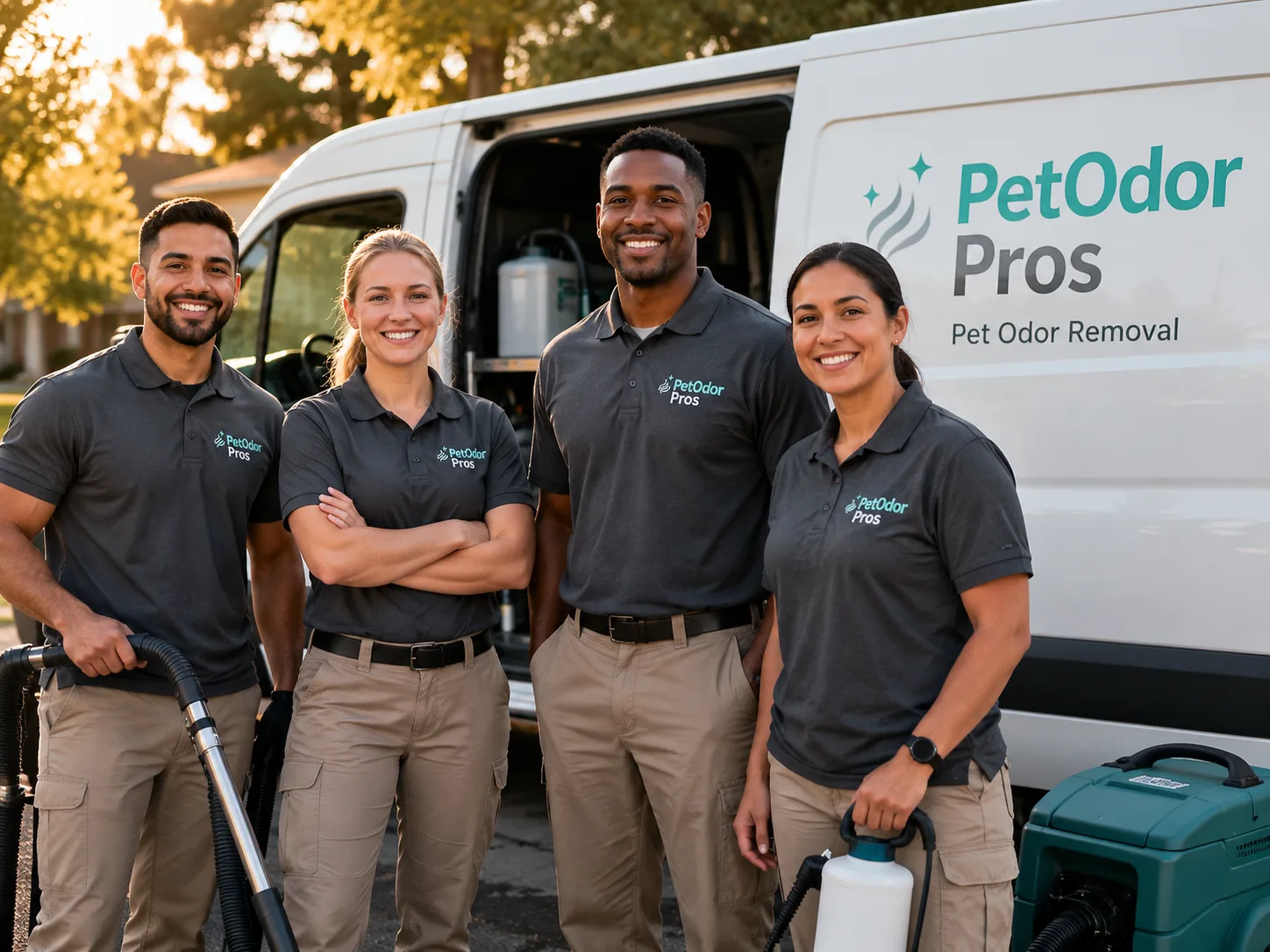 Pet Odor Removal team serving Easton, ME